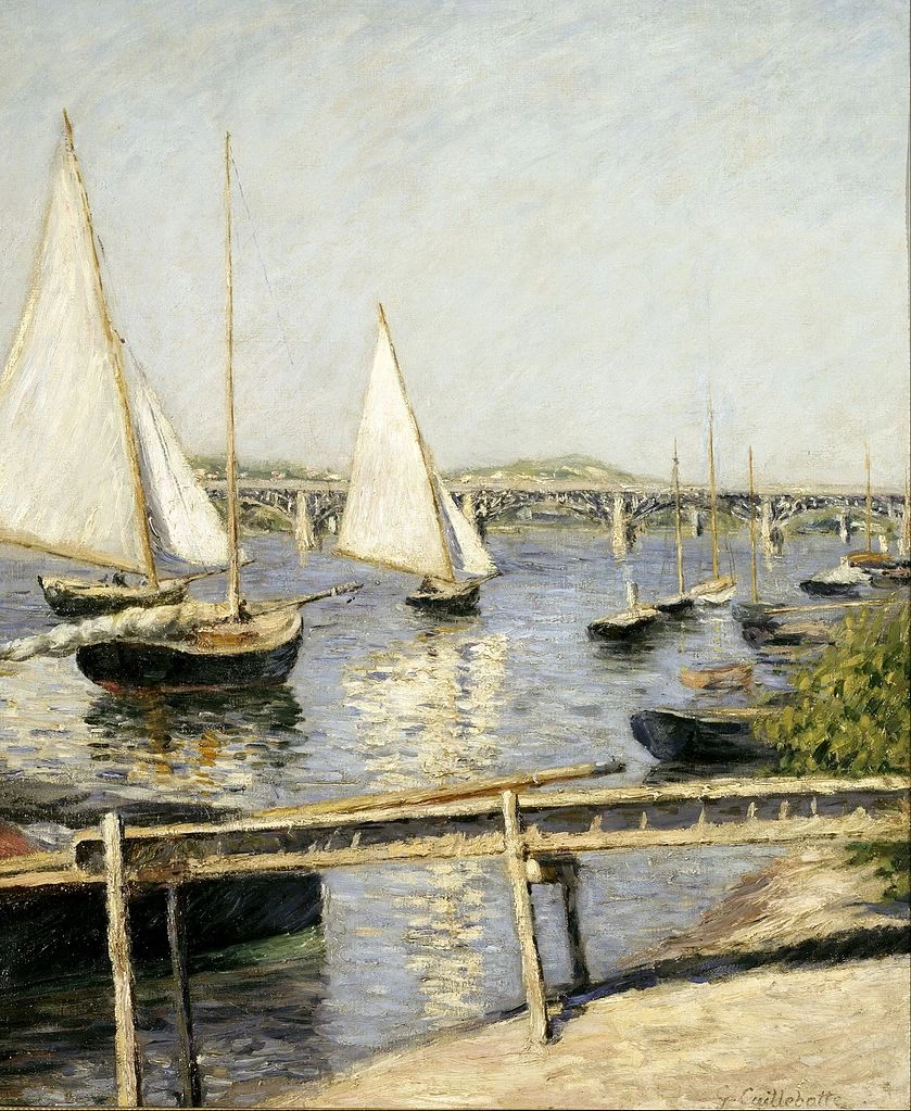Barche a vela ad Argenteuil - Museo d'Orsay
